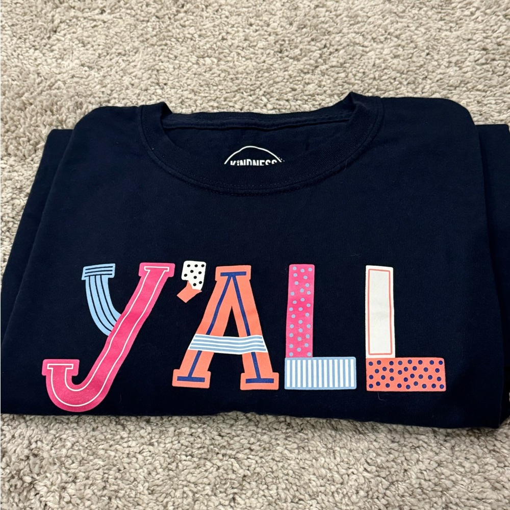 EUC Long Sleeve Y’ALL Tee